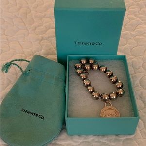 Return to Tiffany Tm coin tag bracelet